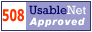 UsableNet 508/WAI Approved (v. 1.2.1)