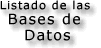 Listado Alfabético de las Bases de Datos